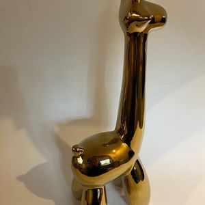 Gold Balloon Giraffe Animal Decor